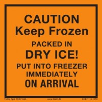 CAUTION KEEP FROZEN