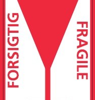 FORSIGTIG/FRAGILE