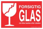 FORSIGTIG GLAS