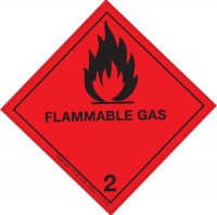 Flammable gas