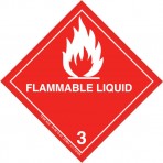 Flammable Liquid Negativ