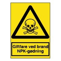 Giftfare, Hård plast